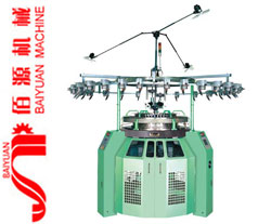 Single Jersey Four-color Striper Knitting Machine 